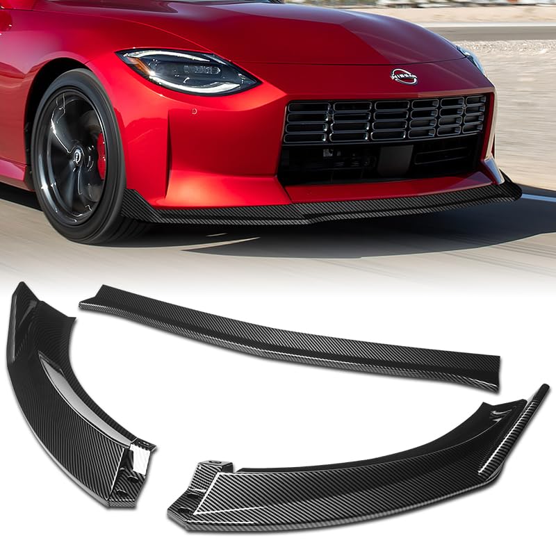 Amazon.com: HK5 3pcs Front Bumper Lip Spoiler Body Kit